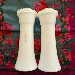 Vintage Tupperware salt and pepper shakers